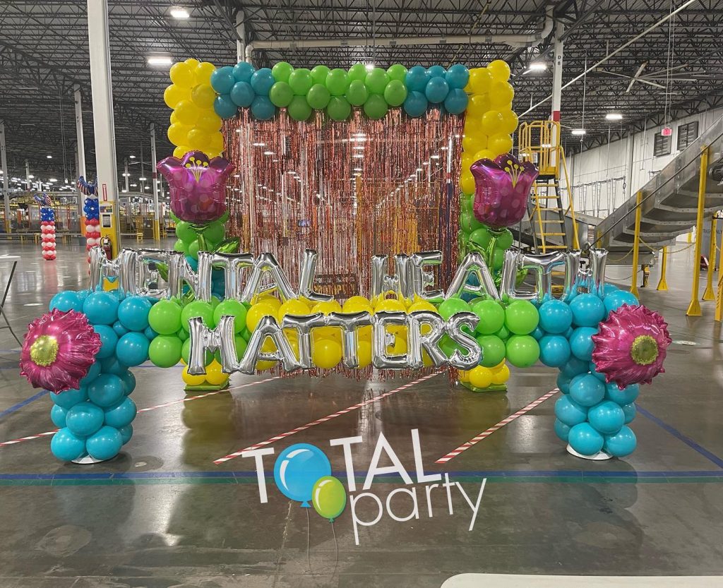 May is Mental Health Matters month too!
#mentalhealthawarenessmonth #mentalhealth #amazon #amazonballoons #balloonarch #balloonsbytotalparty #totalparty #mentalhealthmatters