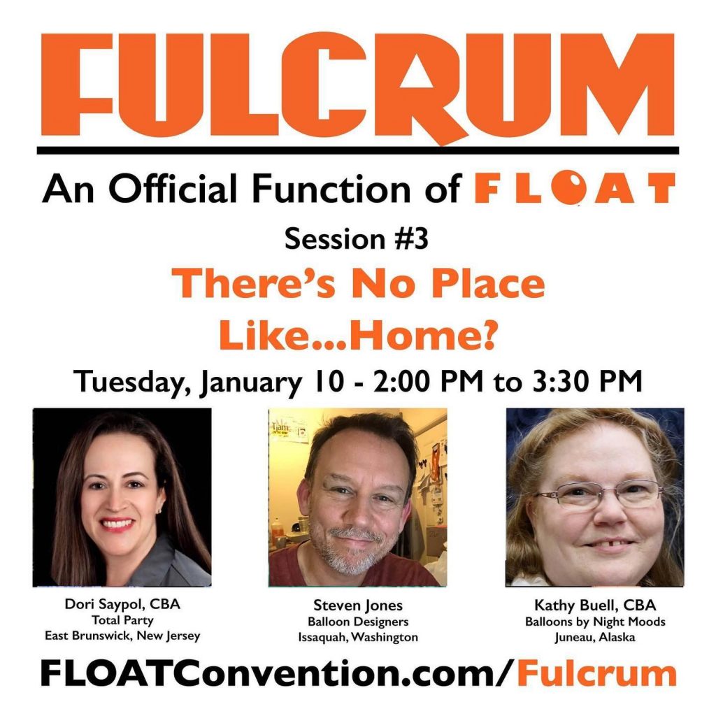 It’s official 😀  Dori will a panelist at the next Float event in St.Louis. If any balloon friends are interested in knowing more about this 2 day event, happy to answer any questions.  Honored to be part of this trio!
#fulcrum2023 #floatevent