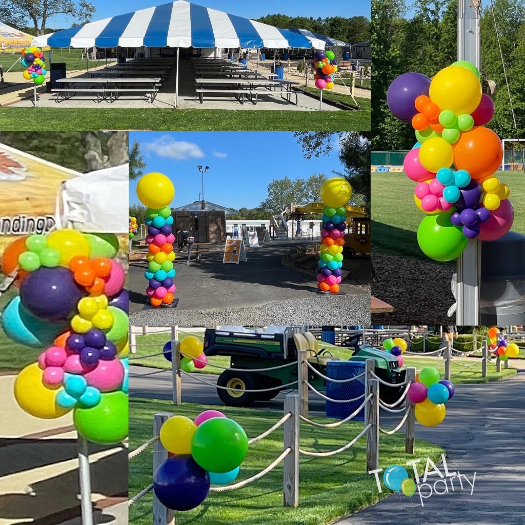 Beautiful but windy day for a corporate picnic 🌬️🎈🎈🎈
#corporatepicnic #corporateevents #outdoorballoons #balloonsmakepeoplehappy #brightballoons #balloonsbytotalparty #njballoons #balloons