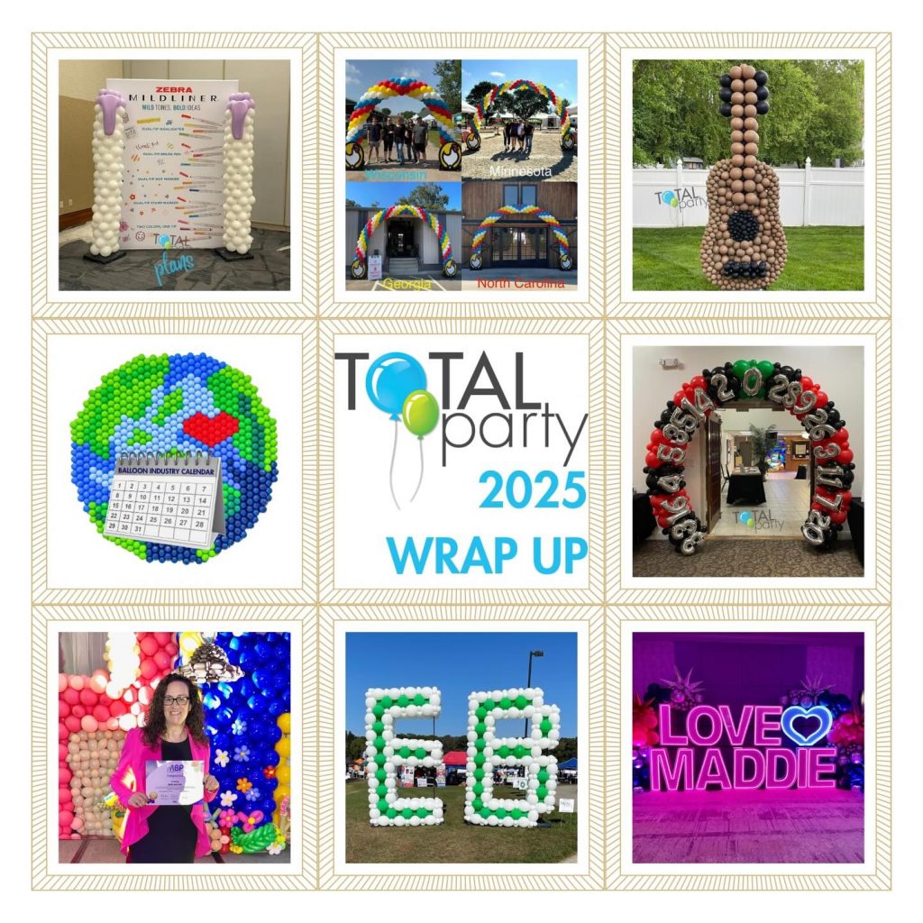 Wrapping up the year of 2025. There was a certification, launched the Balloon Industry Calendar, lots of travel, even more laughs, conferences and classes. Started with @funnyfaceswi and I getting trapped in the elevator&hellip;but turned out ok!! 👀 All of this because of balloons. 🎈 🎈🎈🎈
#grateful #happynewyear