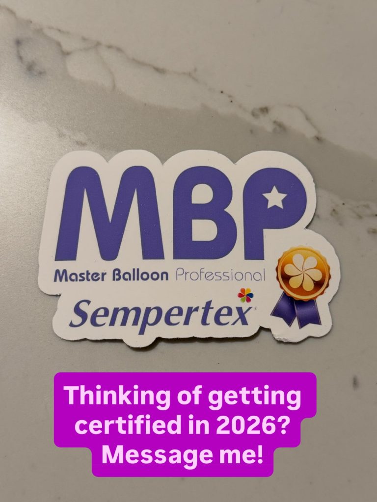 Considering taking the Master Balloon Professional certification in 2026?  Message me or find me @therealfloat2026 today!!