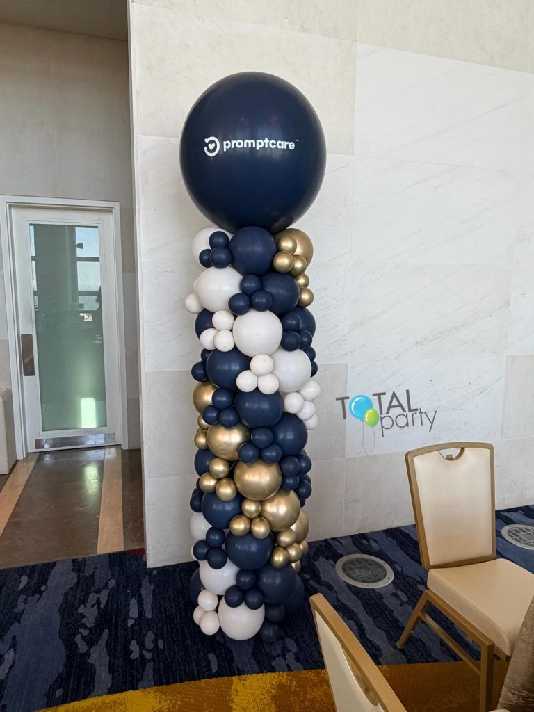 Partnering with Balloon Friends is a win-win!
This event had classic decor, free-form / organic decor and a mix of classic columns with an organic spin. 
#customballoons #corporateevents #balloonwall #balloonsbytotalparty