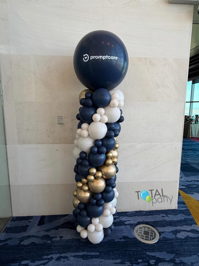 Partnering with Balloon Friends is a win-win!
This event had classic decor, free-form / organic decor and a mix of classic columns with an organic spin. 
#customballoons #corporateevents #balloonwall #balloonsbytotalparty